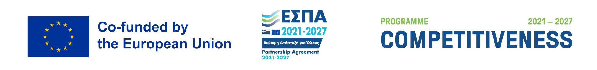 Co-funded by the European Union - Competitiveness Programme 2021-2027 Logo